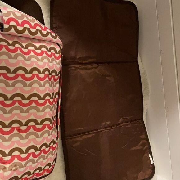 Skip Hop Pink and Brown Diaper Bag - Picture 6 of 11